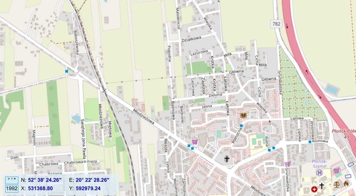 Działka budowlana Płońsk, ul. Działkowa