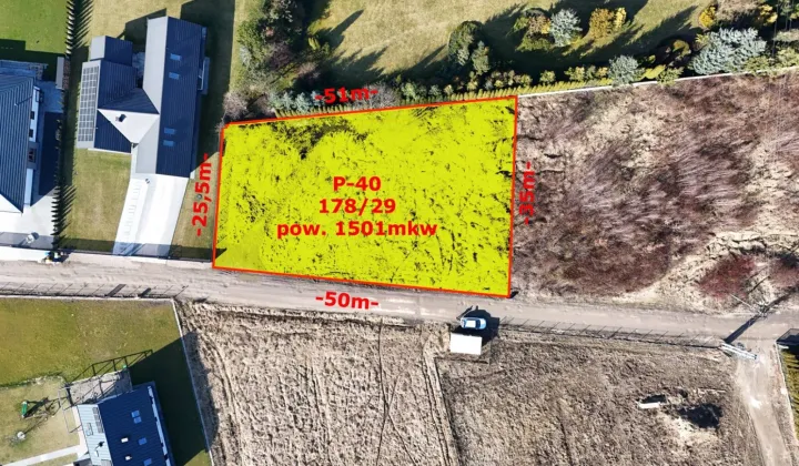 Działka budowlana Łódź, ul. Kirasjerów