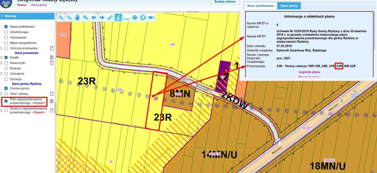 Działka rolno-budowlana Rędziny, ul. Wrzosowa. Zdjęcie 2