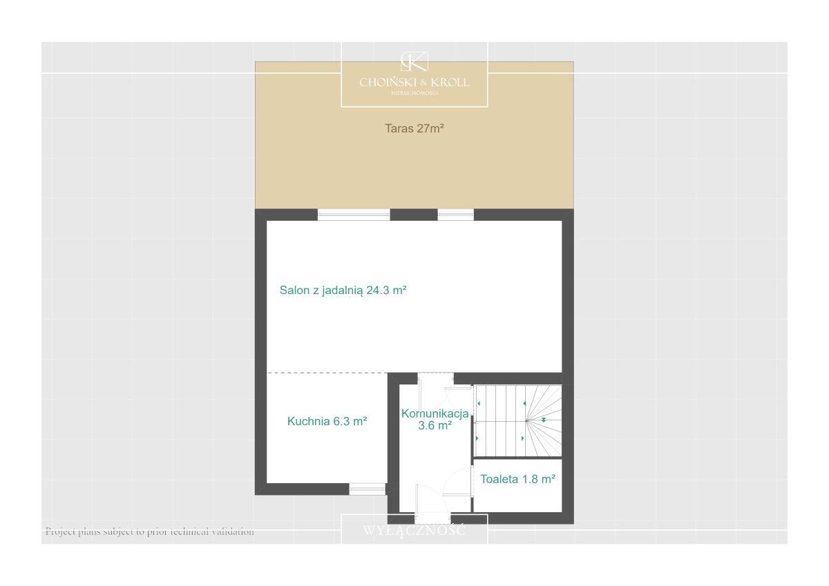 dom szeregowy, 5 pokoi Koninko, ul. Aktorska. Zdjęcie 18