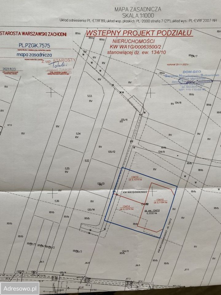 Działka budowlana Kampinos A. Zdjęcie 4