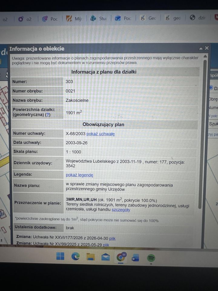 Działka budowlana Zakościelne. Zdjęcie 4