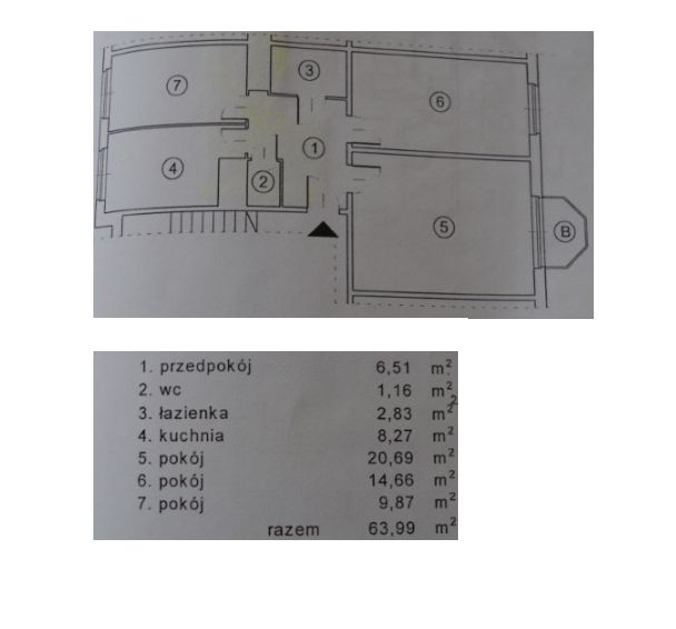 Mieszkanie 3-pokojowe Wrocław Stare Miasto, ul. Kurkowa. Zdjęcie 8