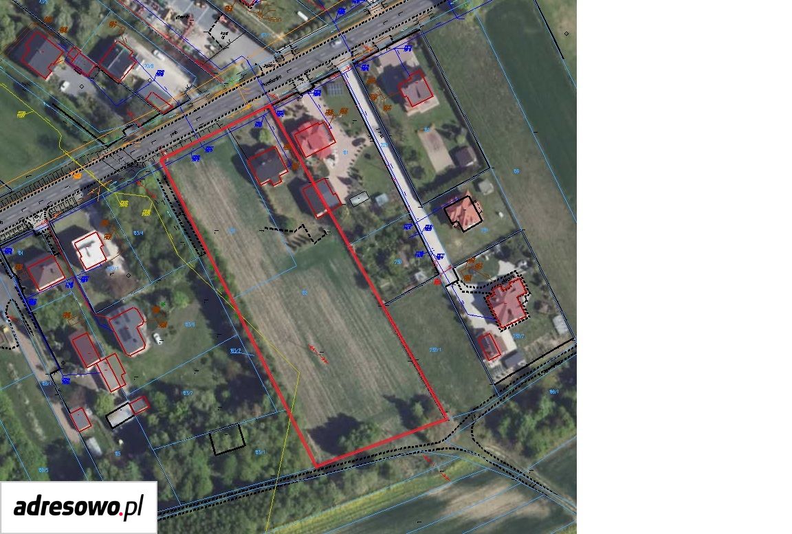Działka inwestycyjna Radomsko, ul. Przedborska. Zdjęcie 1