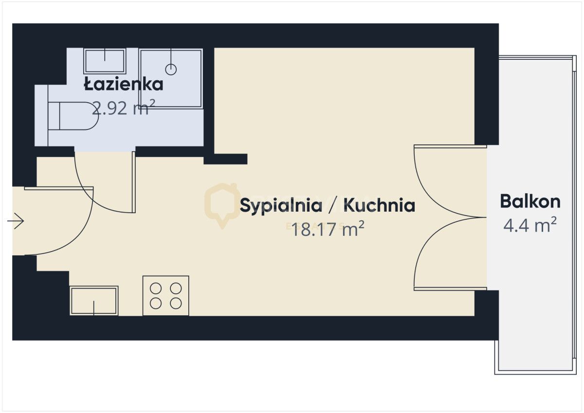 Mieszkanie 1-pokojowe Warszawa Wola, al. Prymasa Tysiąclecia. Zdjęcie 13