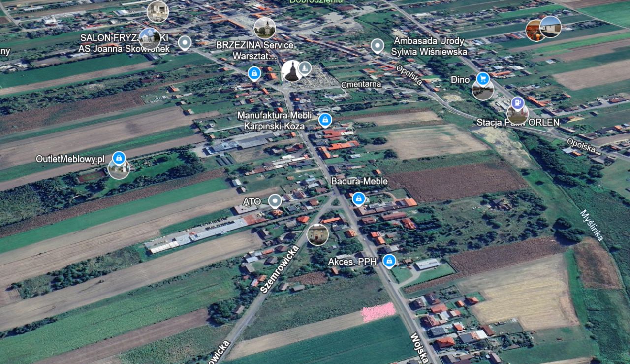 Działka budowlana Dobrodzień, ul. Wojska Polskiego