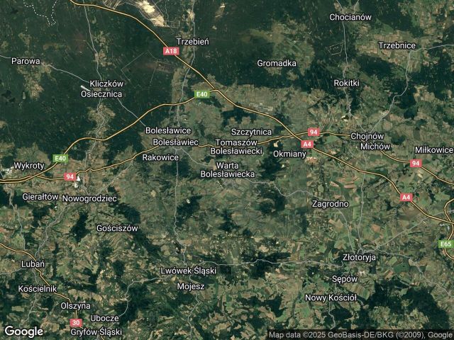 Działka budowlana Warta Bolesławiecka. Zdjęcie 1