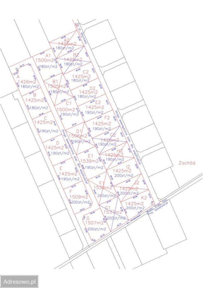 Działka budowlana Krakowiany, ul. Kresowa. Zdjęcie 3