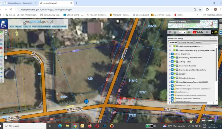 Działka rekreacyjna Władysławów