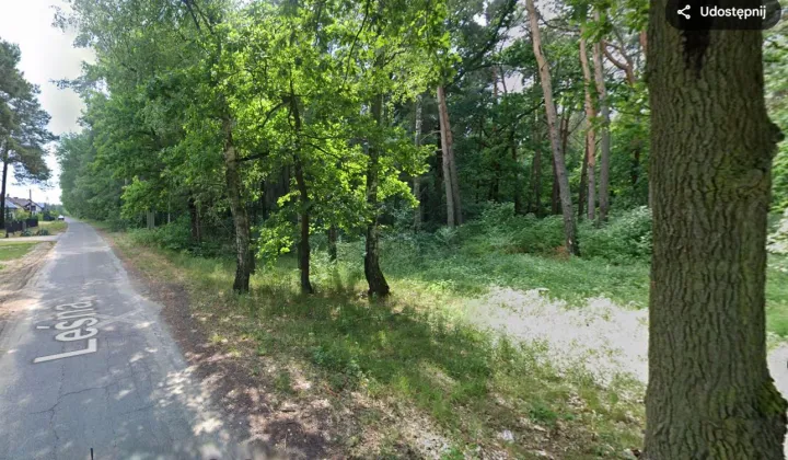 Działka budowlana Rakowiska, ul. Leśna