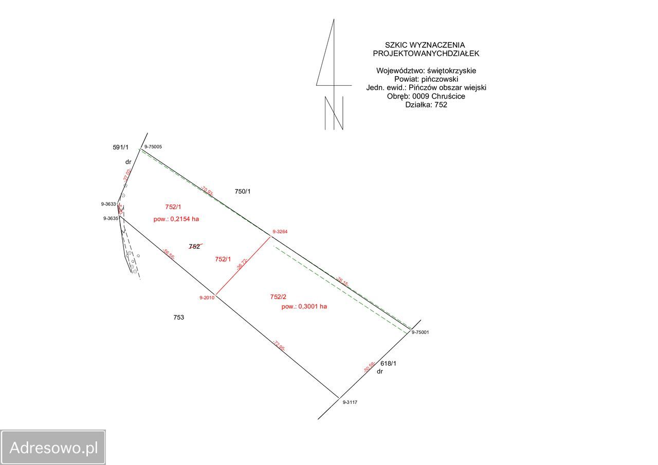 Działka budowlana Chruścice. Zdjęcie 4