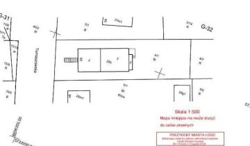 Działka inwestycyjna Łódź Widzew, ul. Tomaszowska