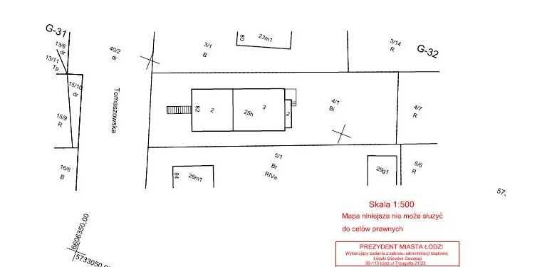 Działka inwestycyjna Łódź Widzew, ul. Tomaszowska. Zdjęcie 2