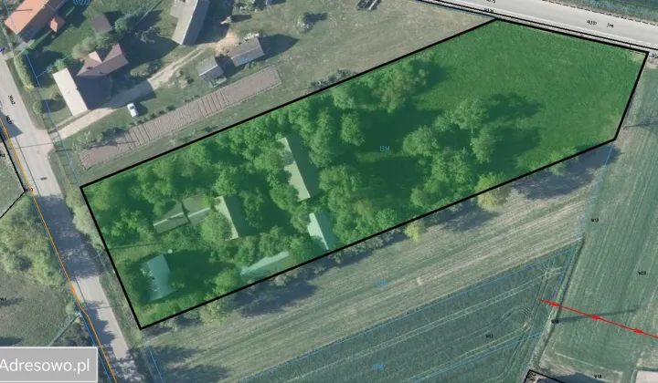 Działka siedliskowa Rudka, ul. Olendzka