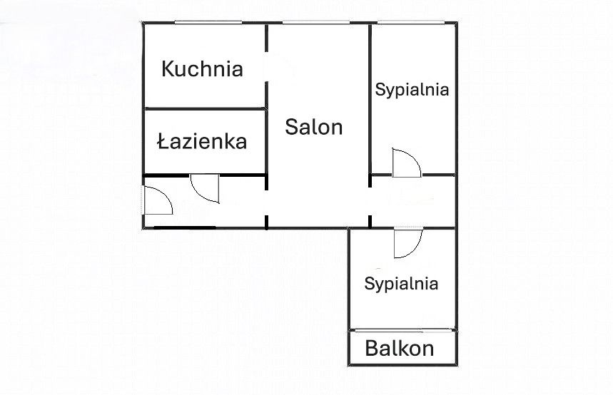 Mieszkanie 3-pokojowe Łódź Dąbrowa, ul. Zbaraska. Zdjęcie 11