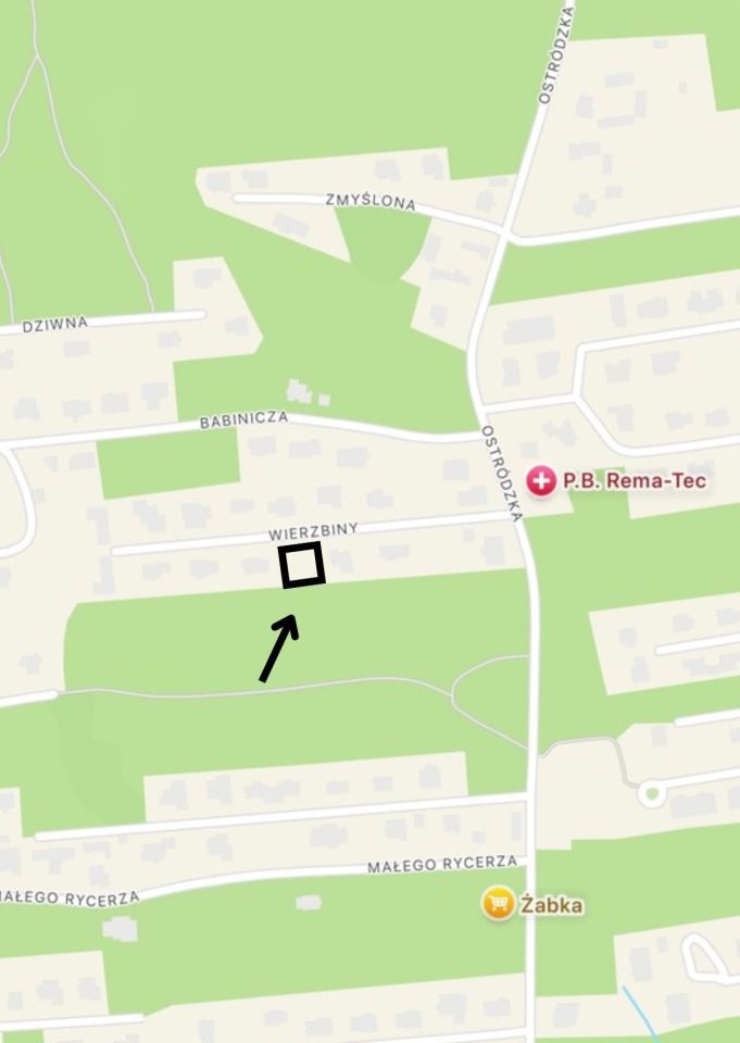 Działka budowlana Warszawa Białołęka, ul. Wierzbiny. Zdjęcie 3