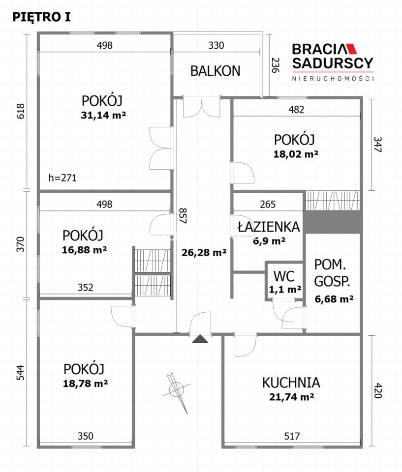 Mieszkanie 4-pokojowe Kraków Zwierzyniec. Zdjęcie 25