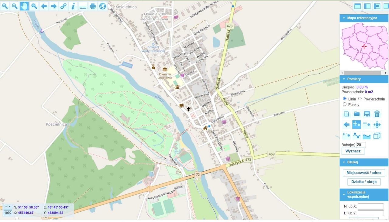 Działka budowlana Uniejów, ul. E. Orzeszkowej. Zdjęcie 5