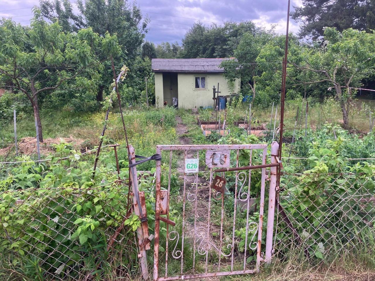Działka rod Wrocław Stabłowice. Zdjęcie 1