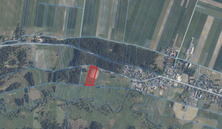 Działka rolno-budowlana Januszewice Łęg Januszewski