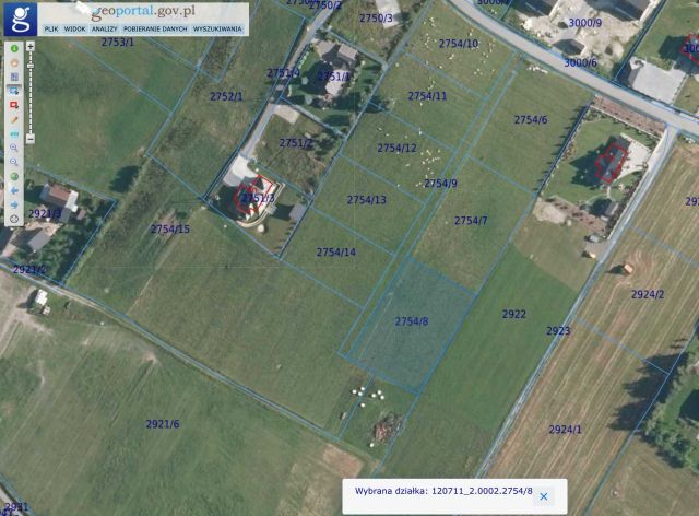 Działka budowlana Słopnice. Zdjęcie 1