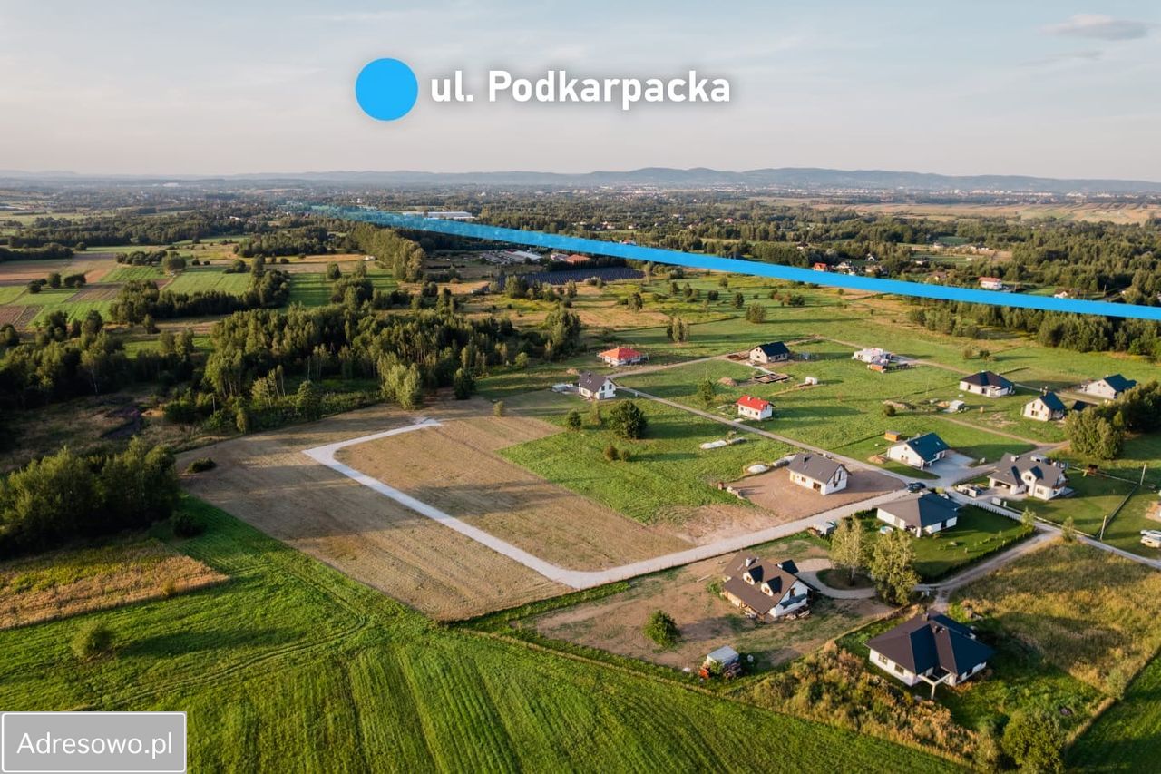 Działka budowlana Bóbrka Dół, ul. Ignacego Łukasiewicza. Zdjęcie 1