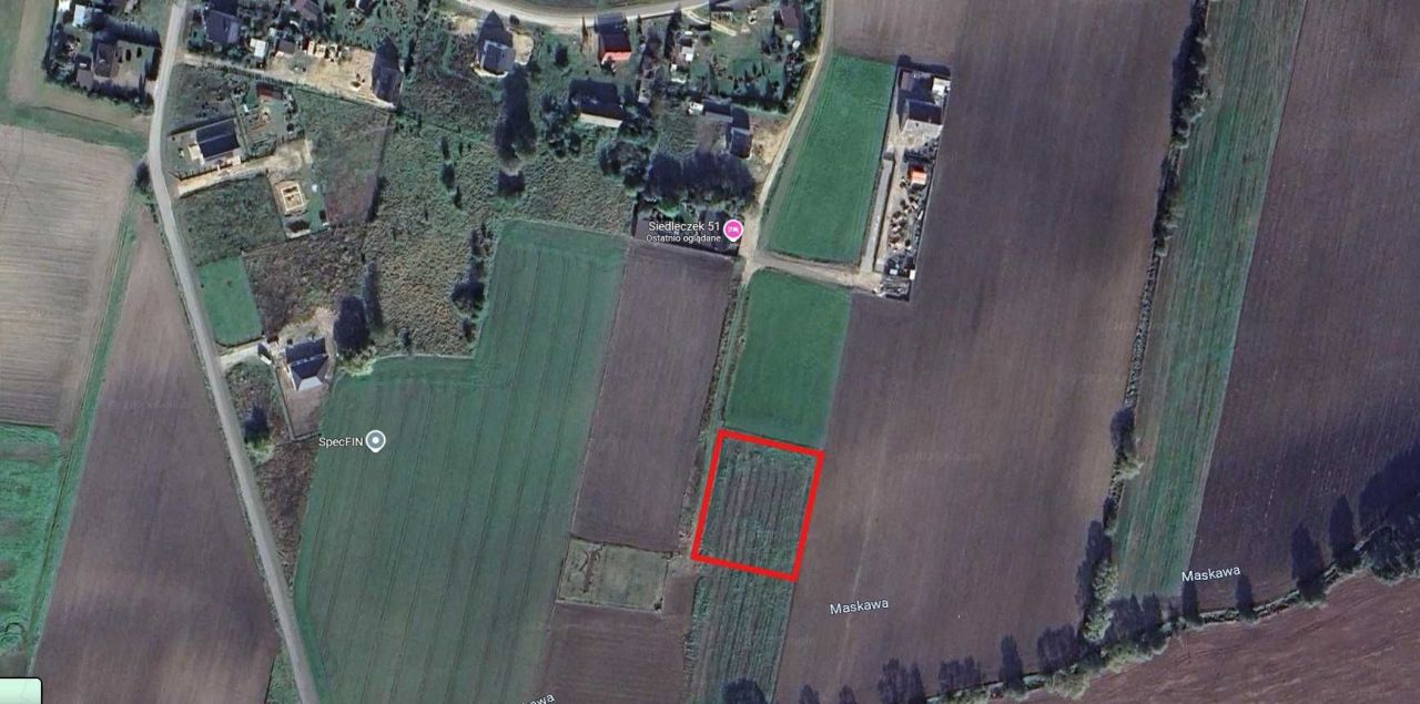 Działka budowlana Siedleczek