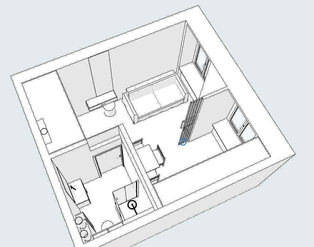 Mieszkanie 1-pokojowe Łódź Polesie, al. 1 Maja. Zdjęcie 9