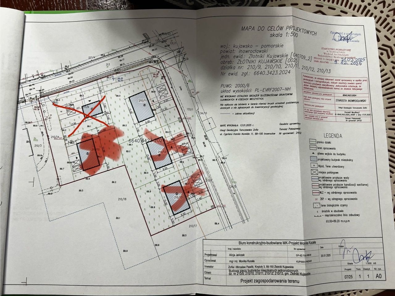 Działka budowlana Krężoły