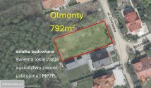 Działka budowlana Olmonty, ul. Chmielna. Zdjęcie 2
