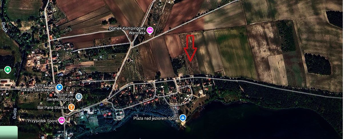 Działka budowlana Spore