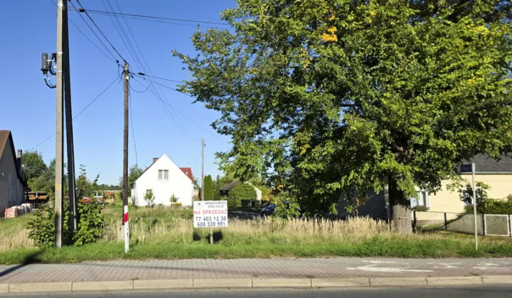 Działka budowlana Dobrzeń Wielki, ul. Opolska