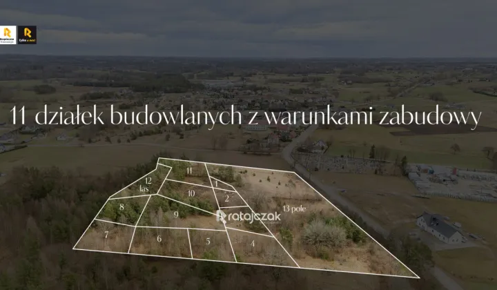 Działka budowlana Pomieczyno, ul. Kartuska