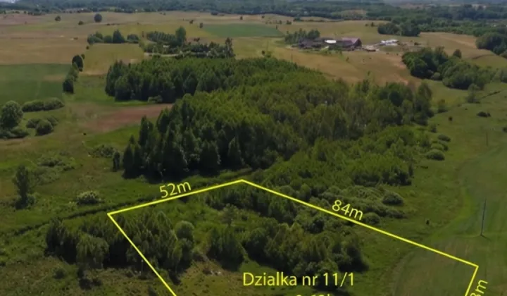 Działka rolna Elganowo