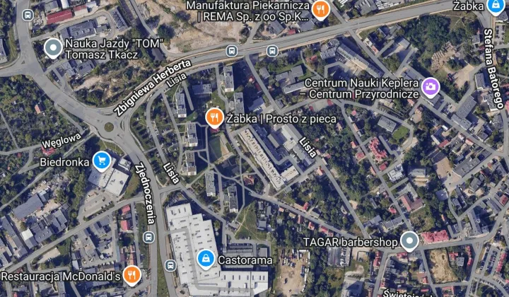 Garaż/miejsce parkingowe Zielona Góra Centrum, ul. Lisia