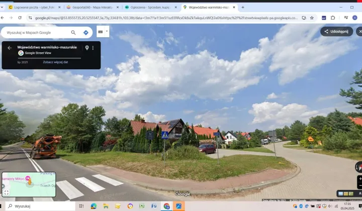 Działka budowlana Różnowo