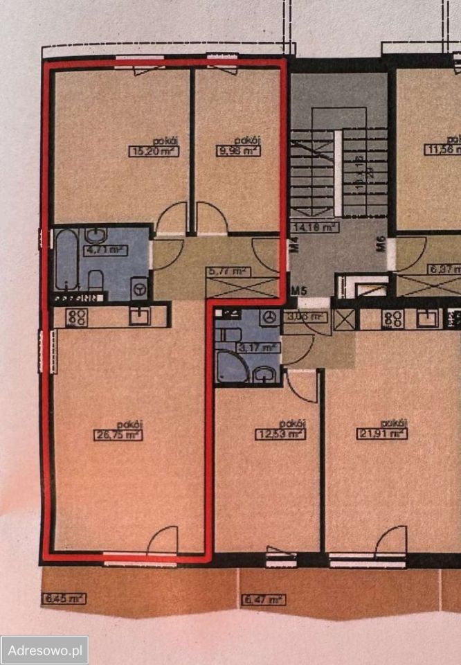 Mieszkanie 3-pokojowe Wrocław Psie Pole, ul. Waniliowa. Zdjęcie 12
