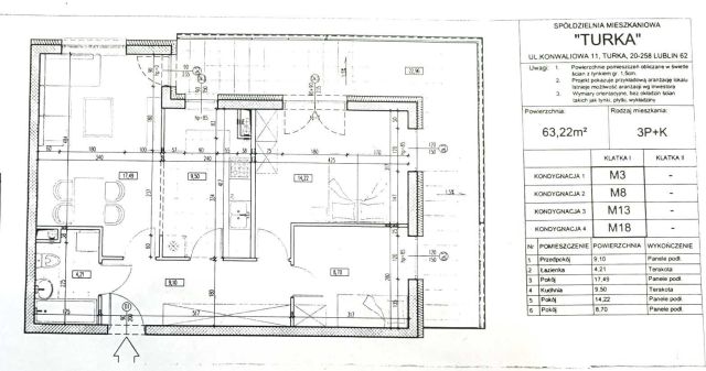 Mieszkanie 3-pokojowe Turka. Zdjęcie 1