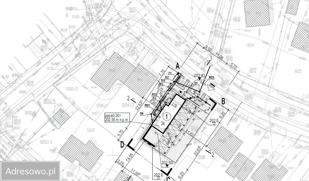 Działka budowlana Rzeszów, ul. Mieszka I