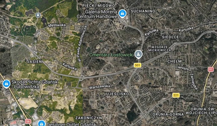 Działka rod Gdańsk, ul. Cedrowa