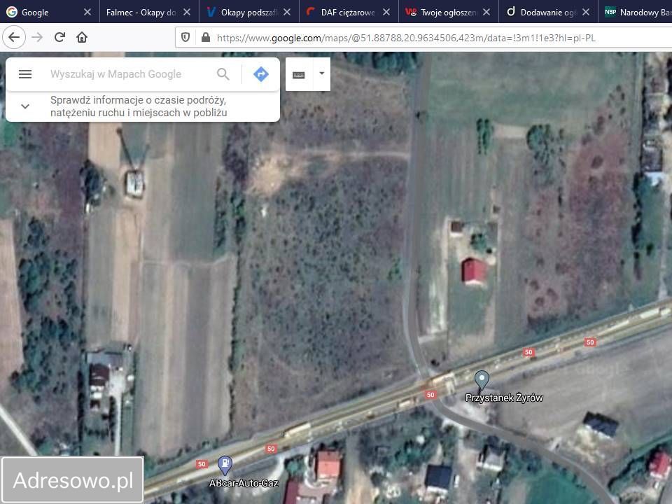 Działka inwestycyjna Żyrów. Zdjęcie 5