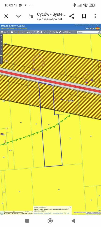 Działka rolno-budowlana Stawek. Zdjęcie 2