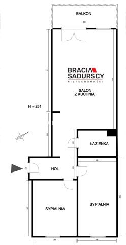 Mieszkanie 3-pokojowe Kraków Bieżanów, ul. Henryka i Karola Czeczów. Zdjęcie 22