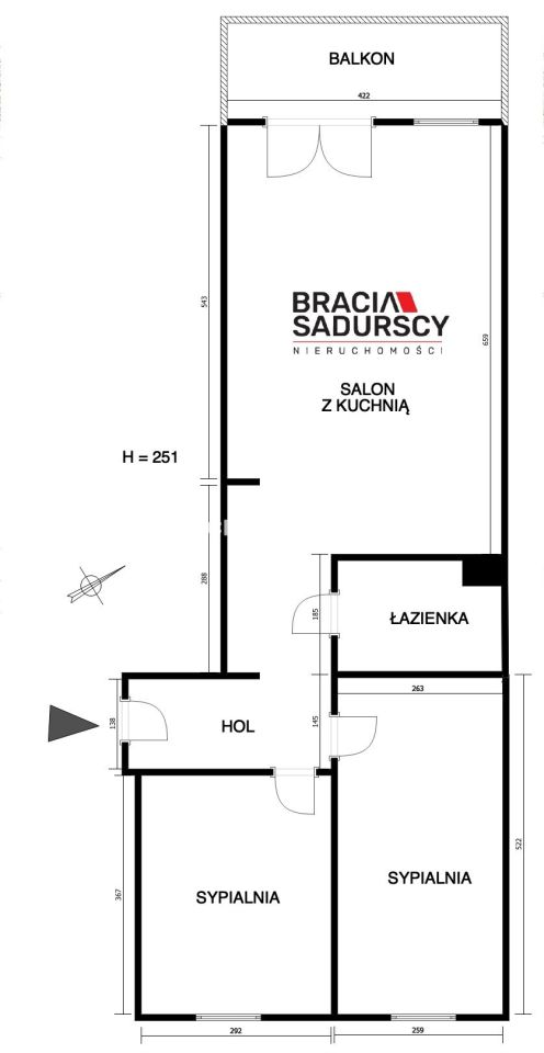 Mieszkanie 3-pokojowe Kraków Bieżanów, ul. Henryka i Karola Czeczów. Zdjęcie 22