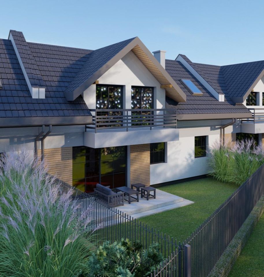 dom szeregowy, 4 pokoje Zabierzów, ul. Rodziny Poganów