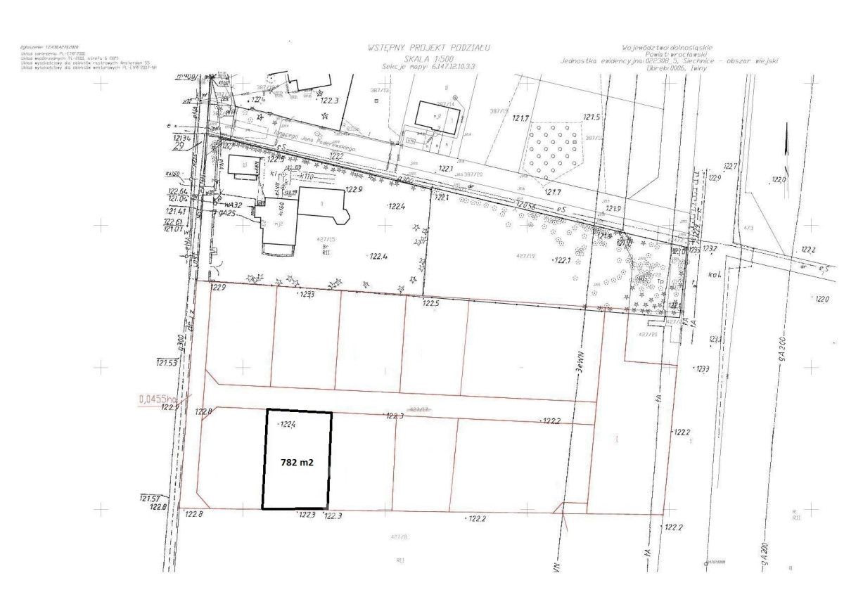 Działka budowlana Iwiny. Zdjęcie 2