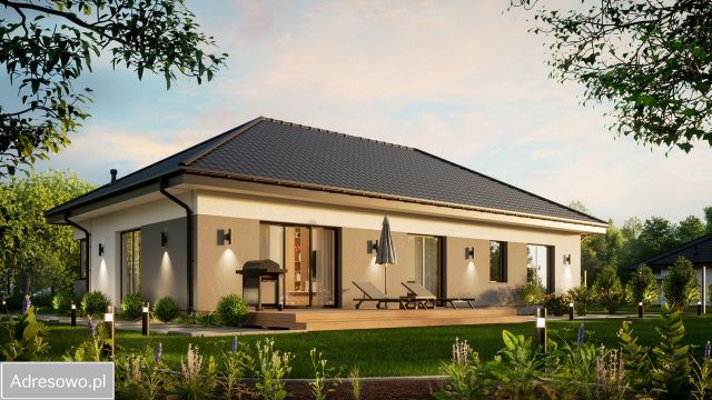 dom wolnostojący, 5 pokoi Rusiec, ul. Osiedlowa. Zdjęcie 1