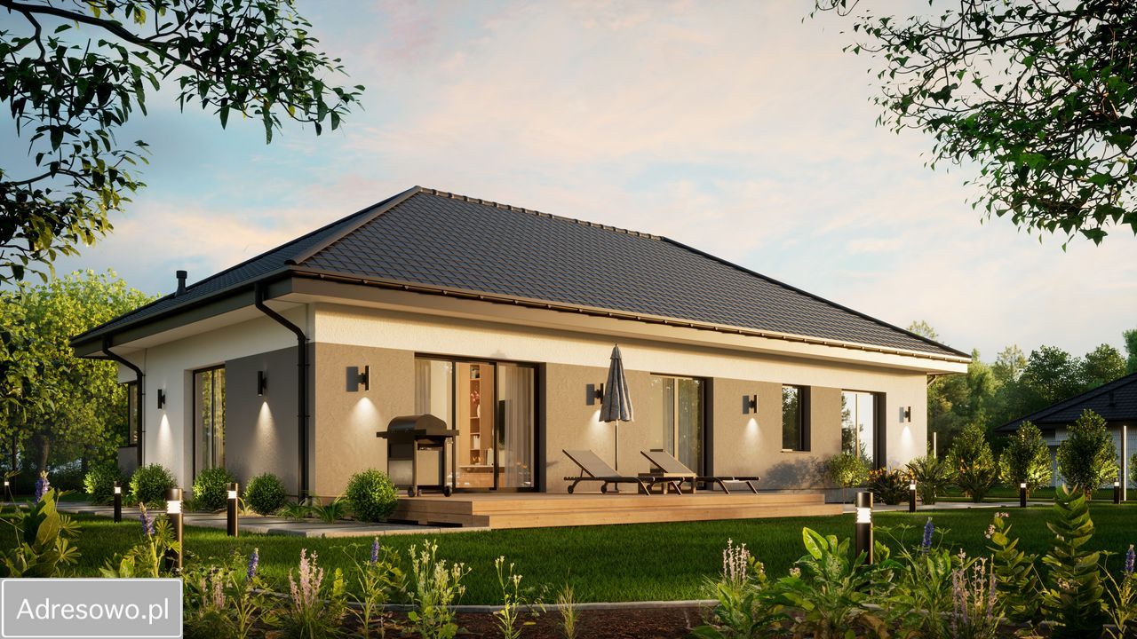 dom wolnostojący, 5 pokoi Rusiec, ul. Osiedlowa