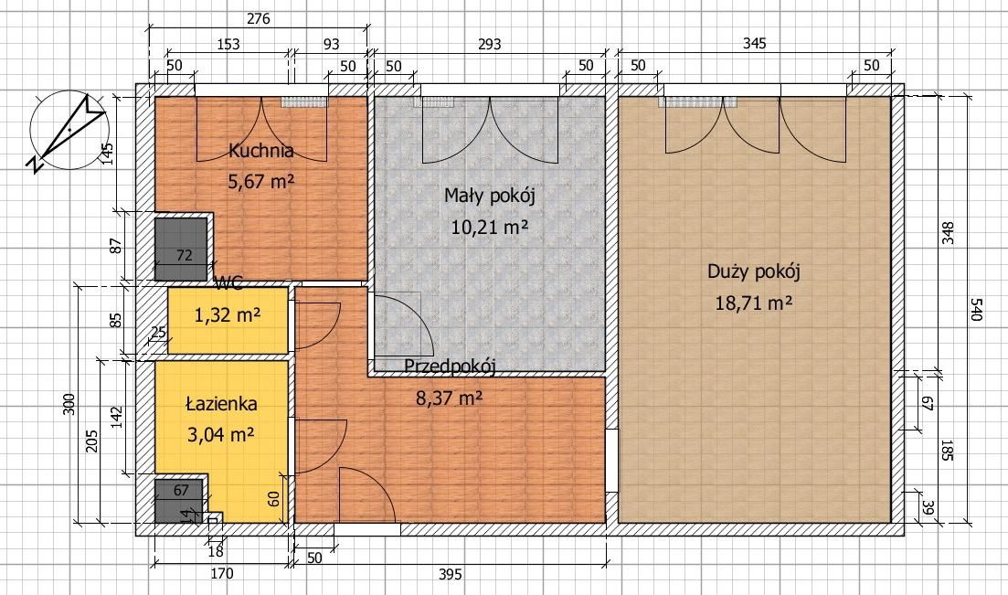 Mieszkanie 2-pokojowe Mysłowice Janów Miejski, ul. Ludomira Różyckiego. Zdjęcie 11