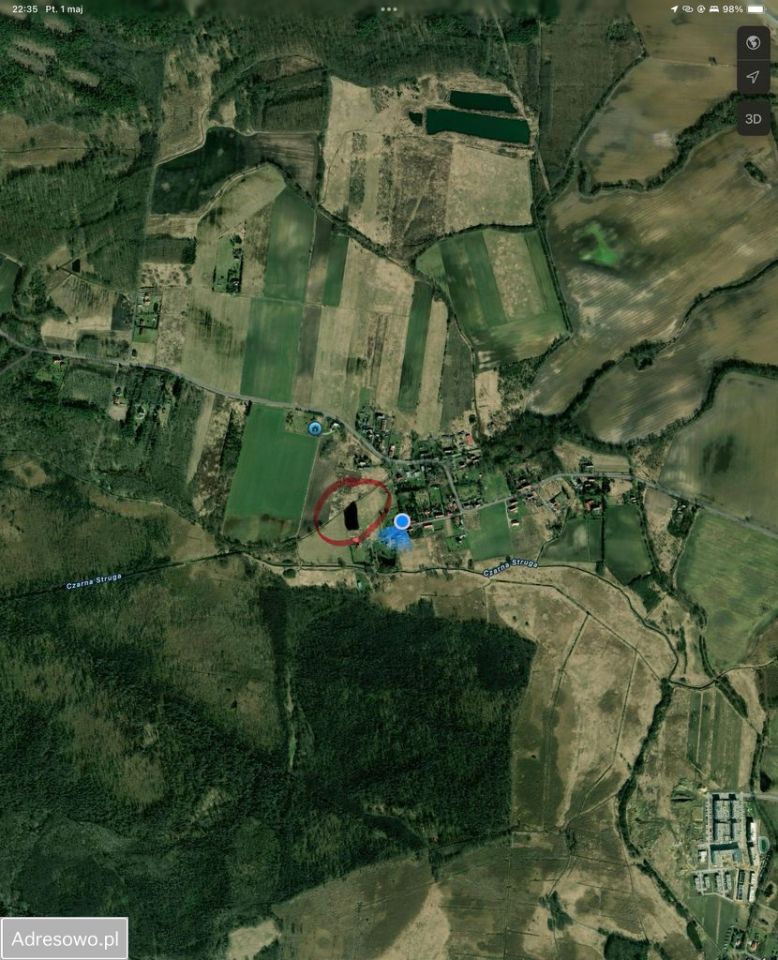 Działka budowlana Zabór Wielki. Zdjęcie 8